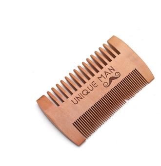 Natural Green Pear Wood Hair Brush Hair Comb For Men Beard Care  Anti-Static Wood Comb Hair Care Tools Round Brushing Brush Hair