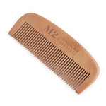 Natural Green Pear Wood Hair Brush Hair Comb For Men Beard Care  Anti-Static Wood Comb Hair Care Tools Round Brushing Brush Hair