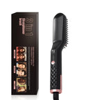 3 in1 Quick Heater Beard Straightener Hair Brush Ionic Electric Straightener Comb Multifunctional Hair Styling Tool Hot Comb