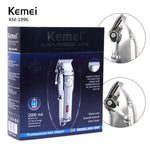 Kemei Electric Shaver for Men Twin Blade Reciprocating Cordless Razor Hair Beard USB Rechargeable Shaving Machine Barber Trimmer