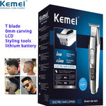 Kemei Electric Shaver for Men Twin Blade Reciprocating Cordless Razor Hair Beard USB Rechargeable Shaving Machine Barber Trimmer