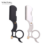 High Quality Men Stainless steel Straight Barber Edge Steel Safety Razors Beard Shaving Knife Hair Removal Tools