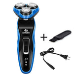 3 In 1 Men Electric Shaver Triple Blade Razor Men Clipper Rechargeable Shaving 4D Professional Beard Trimmer Razor Nose Trimmer