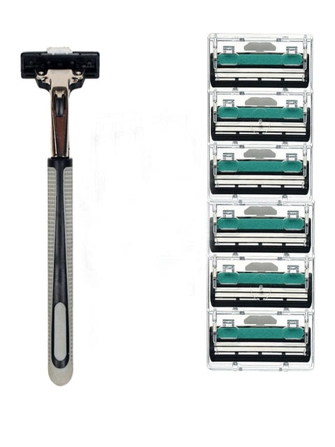1/30PCS 2 Layers Quality Shaving Machine Safety Razor Blades Manual Shaving Shaver Face Care Beard Hair Remover