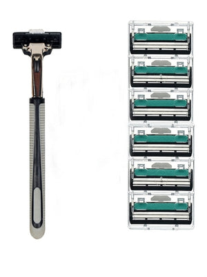 1/30PCS 2 Layers Quality Shaving Machine Safety Razor Blades Manual Shaving Shaver Face Care Beard Hair Remover