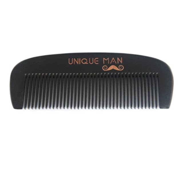Natural Green Pear Wood Hair Brush Hair Comb For Men Beard Care  Anti-Static Wood Comb Hair Care Tools Round Brushing Brush Hair
