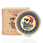 Natural Face Beard Styling Oil Beard Balm Moustache Wax Cream Oil Nourishing Smoothing Beard Growth Oil for Men Beard Care Kit
