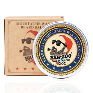 Natural Face Beard Styling Oil Beard Balm Moustache Wax Cream Oil Nourishing Smoothing Beard Growth Oil for Men Beard Care Kit