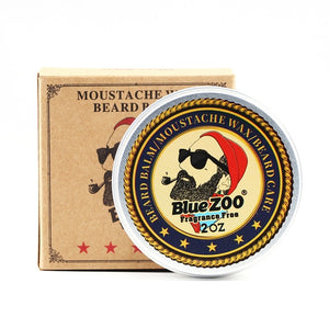 Natural Face Beard Styling Oil Beard Balm Moustache Wax Cream Oil Nourishing Smoothing Beard Growth Oil for Men Beard Care Kit