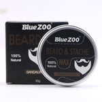 Natural Face Beard Styling Oil Beard Balm Moustache Wax Cream Oil Nourishing Smoothing Beard Growth Oil for Men Beard Care Kit