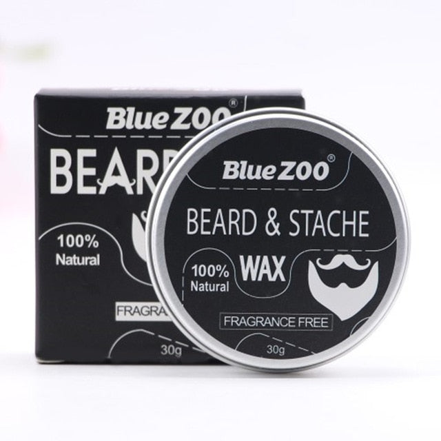 Natural Face Beard Styling Oil Beard Balm Moustache Wax Cream Oil Nourishing Smoothing Beard Growth Oil for Men Beard Care Kit
