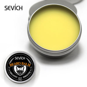 Sevich 60g Beard Blam For Beard Care Moisturizing Repair Split Ends Beard Soften Beard Conditioner Moustache Beard Shaping Cream