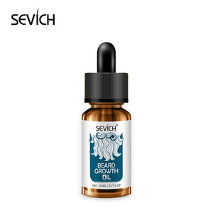 Sevich 2 pcs Beard Care Sets Natural  Beard Growth Oil + Beard Balm For beard Smooth Styling Avoid Beard Hair Loss Products