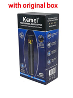 Kemei 1971 Electric Hair Trimmer Rechargeable Cordless For Men Beard Trimmer 0mm Baldheaded Hair Clipper Cutting Machine