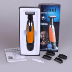 Kemei 1971 Electric Hair Trimmer Rechargeable Cordless For Men Beard Trimmer 0mm Baldheaded Hair Clipper Cutting Machine