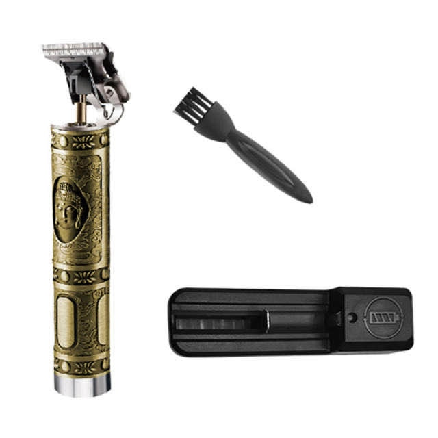 Kemei 1971 Electric Hair Trimmer Rechargeable Cordless For Men Beard Trimmer 0mm Baldheaded Hair Clipper Cutting Machine