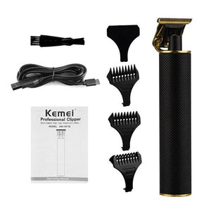 T-Outliner Professional Hair Clipper Men Cordless Electric 0mm Bald Head Shaving Beard Trimmer Finishing Hair Cutting Machine 51