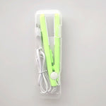 Curling Iron Mini Hair straightener Iron Ceramic Straightening  Styling Tools Hair Curler Flat Iron Beard straightener