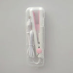 Curling Iron Mini Hair straightener Iron Ceramic Straightening  Styling Tools Hair Curler Flat Iron Beard straightener