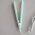 Curling Iron Mini Hair straightener Iron Ceramic Straightening  Styling Tools Hair Curler Flat Iron Beard straightener