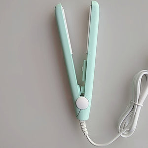 Curling Iron Mini Hair straightener Iron Ceramic Straightening  Styling Tools Hair Curler Flat Iron Beard straightener
