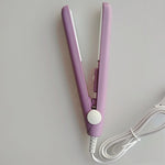 Curling Iron Mini Hair straightener Iron Ceramic Straightening  Styling Tools Hair Curler Flat Iron Beard straightener