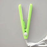 Curling Iron Mini Hair straightener Iron Ceramic Straightening  Styling Tools Hair Curler Flat Iron Beard straightener