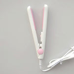 Curling Iron Mini Hair straightener Iron Ceramic Straightening  Styling Tools Hair Curler Flat Iron Beard straightener