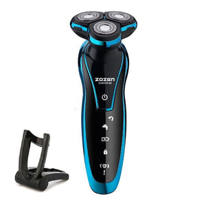 New Electric Shaver Rechargeable Shaving Machine Cleaning Beard Electric Razor for Men Digital Display Waterproof  Washable