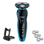 New Electric Shaver Rechargeable Shaving Machine Cleaning Beard Electric Razor for Men Digital Display Waterproof  Washable