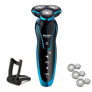 New Electric Shaver Rechargeable Shaving Machine Cleaning Beard Electric Razor for Men Digital Display Waterproof  Washable