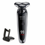 New Electric Shaver Rechargeable Shaving Machine Cleaning Beard Electric Razor for Men Digital Display Waterproof  Washable