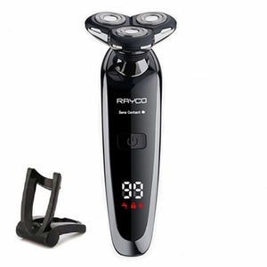 New Electric Shaver Rechargeable Shaving Machine Cleaning Beard Electric Razor for Men Digital Display Waterproof  Washable
