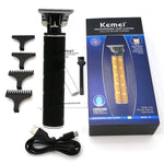 Kemei Electric Shaver for Men Twin Blade Reciprocating Cordless Razor Hair Beard USB Rechargeable Shaving Machine Barber Trimmer