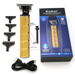 Kemei Electric Shaver for Men Twin Blade Reciprocating Cordless Razor Hair Beard USB Rechargeable Shaving Machine Barber Trimmer