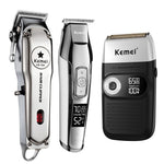 Kemei Electric Shaver for Men Twin Blade Reciprocating Cordless Razor Hair Beard USB Rechargeable Shaving Machine Barber Trimmer