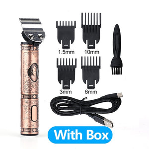 Electric Hair Clipper Rechargeable Shaver Beard trimmer Professional Hair Trimmer Cordless Men Hair Cutting Machine Beard razor