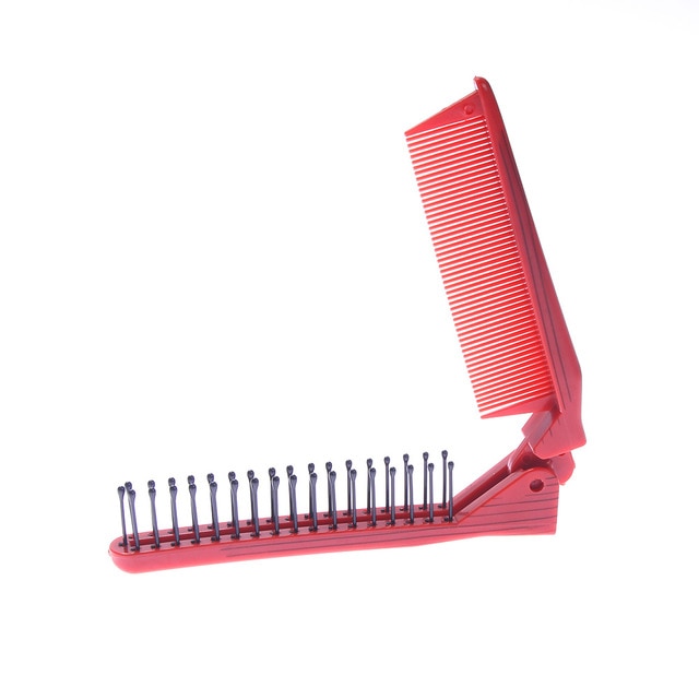 1 Pcs Mens Womens Beauty Handmade Folding Pocket Clip Hair Moustache Beard Comb