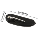 1 Pcs Mens Womens Beauty Handmade Folding Pocket Clip Hair Moustache Beard Comb