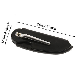 1 Pcs Mens Womens Beauty Handmade Folding Pocket Clip Hair Moustache Beard Comb
