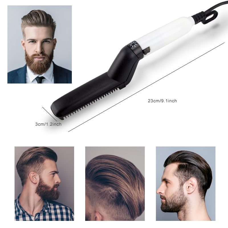 Dropship VIP  Multifunctional electric Hair Comb Brush Beard Straightener Hair Straighten  Beard Comb Quick Hair Style tool