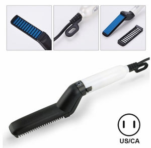 Dropship VIP  Multifunctional electric Hair Comb Brush Beard Straightener Hair Straighten  Beard Comb Quick Hair Style tool