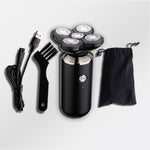 2020 New Electric Shaver Rechargeable Electric Beard Trimmer Shaving Machine for Men Beard Razor Wet-Dry Dual Use Washable