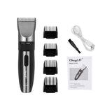 Barber Professional Hair Clipper Hair Trimmer Beard Hair Trimer for Men DIY Cutter Electric Haircut Machine with Limit Combs